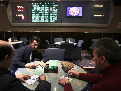 Una sala de bingo de Madrid.