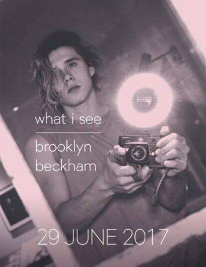 Portada del libro de Brooklyn Beckham, 'What I See'.