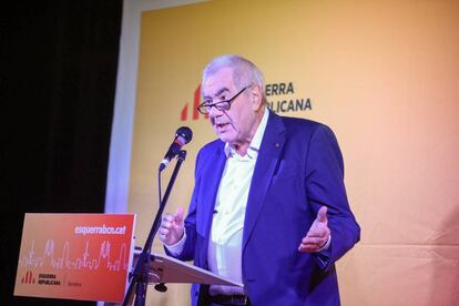 Ernest Maragall, candidato de ERC a las municipales de Barcelona.