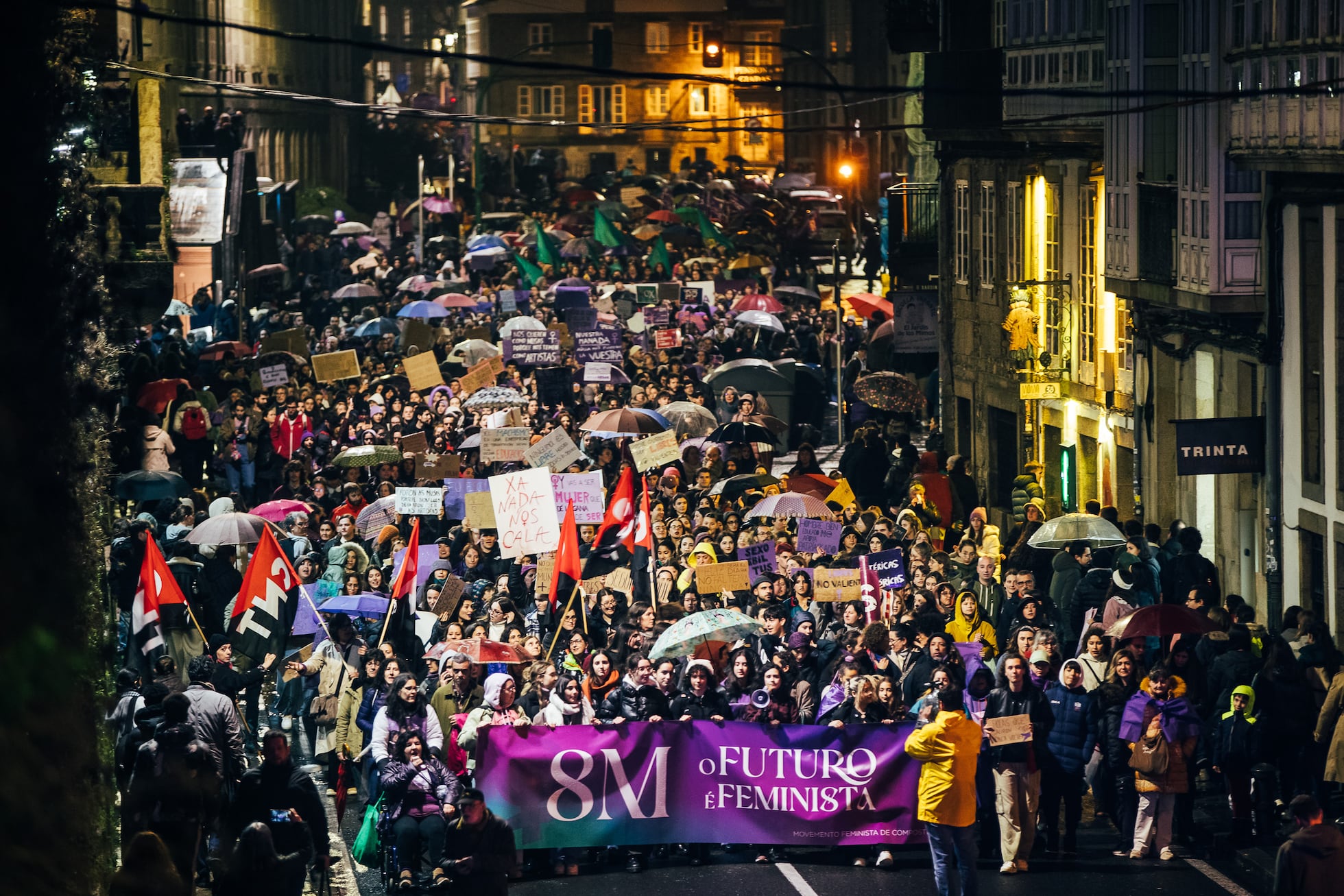 8-M en España: las manifestaciones del Día de la Mujer, en imágenes ...