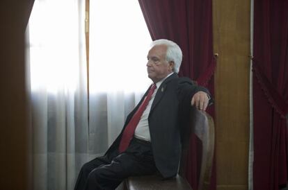 José Luis Baltar, el viernes pasado durante el juicio.