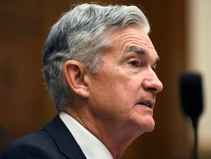 El presidente de la Reserva Federal de EE UU, Jerome Powell.