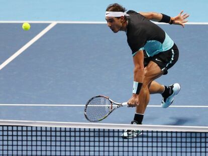 Nadal, durante un partido en Londres.