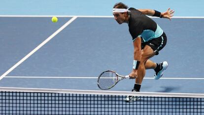 Nadal, durante un partido en Londres.