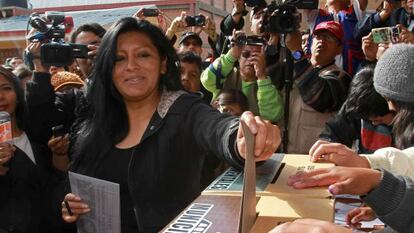 Soledad Chapetón, la alcaldesa de El Alto.