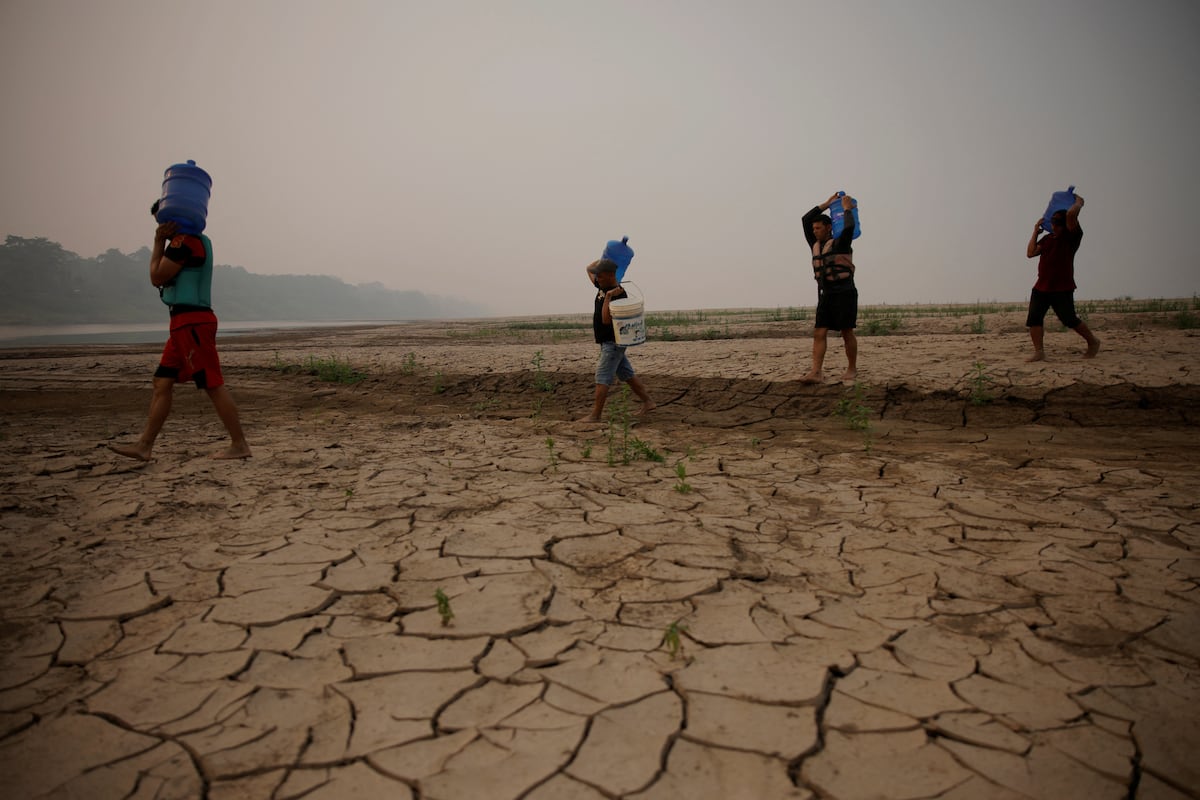 Una sequía histórica causa estragos en Brasil, envuelto por el humo de los incendios | EL PAÍS América