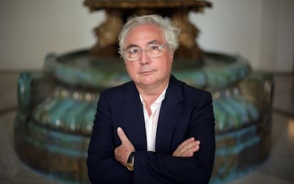 El sociólogo Manuel Castells, en el Círculo de Bellas Artes de Madrid.