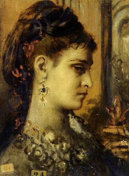 'Estudio para Salomé con decapitación de San Juan Bautista', de Moreau.