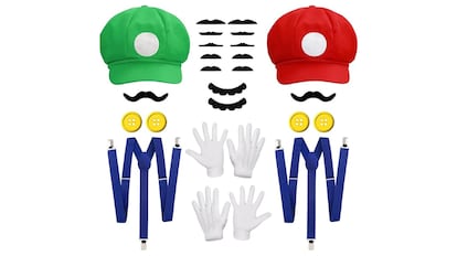 Disfraz de Mario y Luigi.