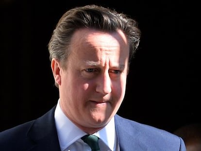 El primer ministro británico, David Cameron.