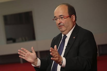 Iceta va proposar indultar els exconsellers i els 'Jordis'.