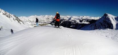 'Heliski' en el Valle de Arán.