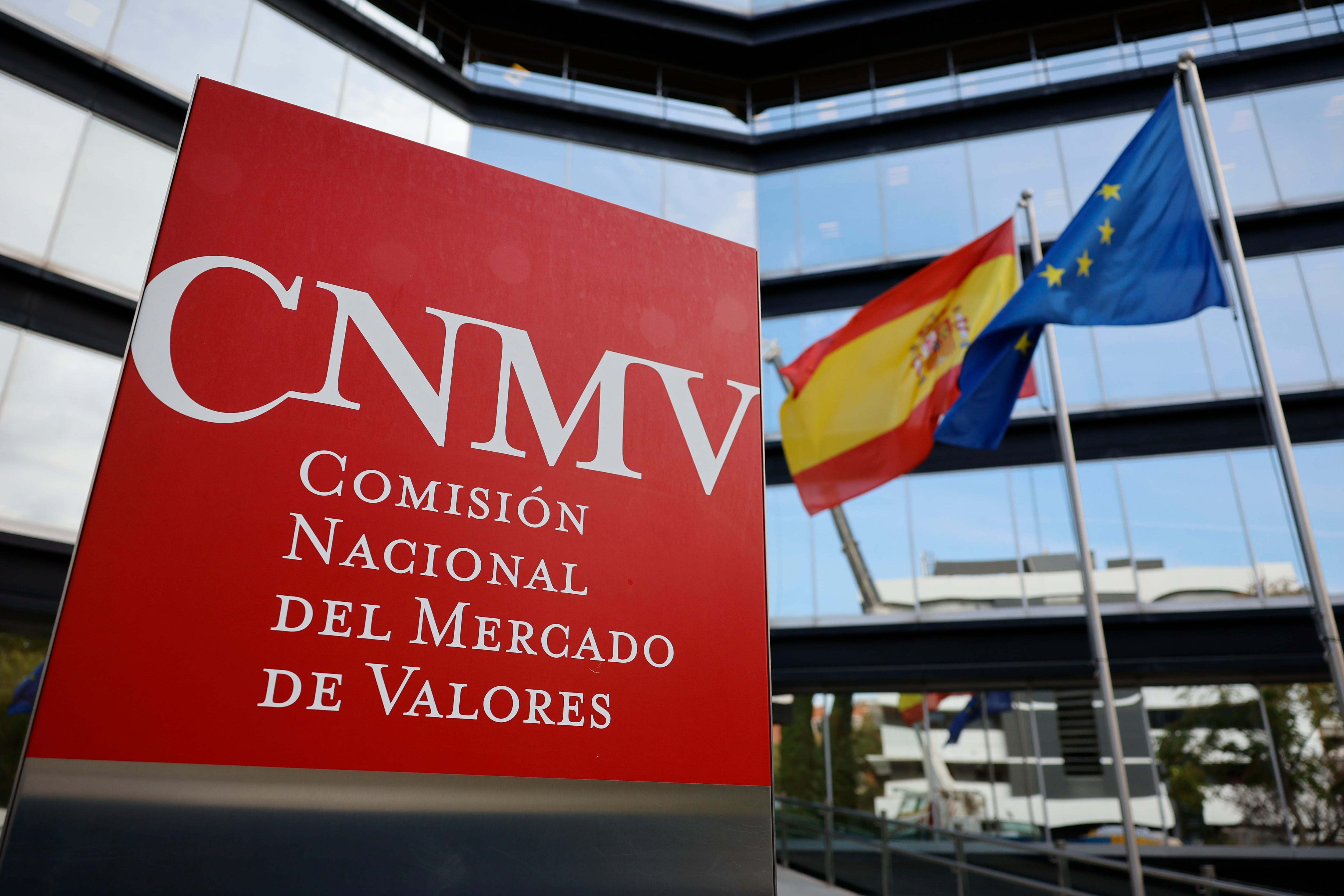 Sede de la CNMV, en Madrid.