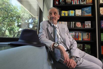 David Rieff, autor de 'Una cama por una noche', en la sede de Penguin Random House Grupo Editorial en Madrid.