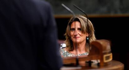 Teresa Ribera, vicepresidenta de Transición Ecológica.