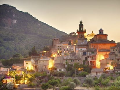 Casco hist&oacute;rico de Valldemossa.