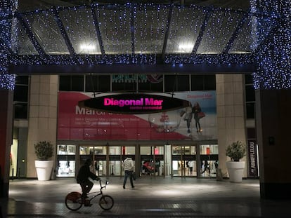 Una imagen del centro comercial Diagonal Mar de Barcelona. 