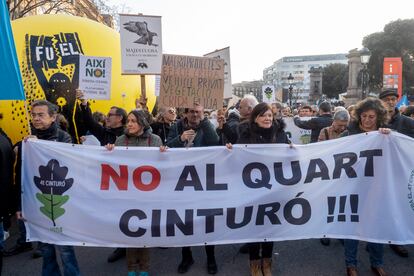 Las obras del Cuarto Cinturón son fuente de controversia.