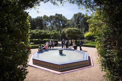 Los jardines se podrán visitar durante nueve meses y medio al año, salvo 15 días en Semana Santa y desde el 15 de julio al 15 de septiembre, coincidiendo con la estancia en el palacio de miembros de la Familia Real.