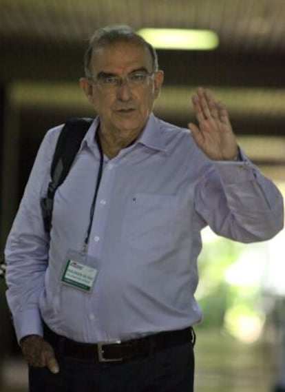 Humberto de la Calle, jefe negociador de Gobierno colombiano, en La Habana.