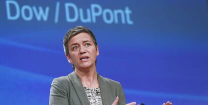 La comisaria europea de Competencia, Margrethe Vestager. reuters