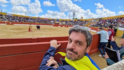 Alberto Palacios, presidente del Club Taurino Tres Puyazos.