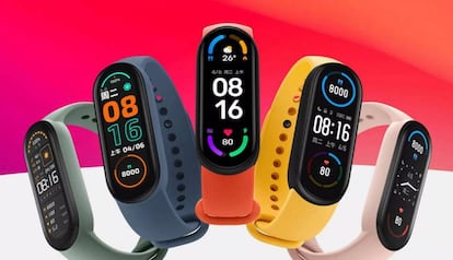 Colores de la Xiaomi Mi Smart Band 6