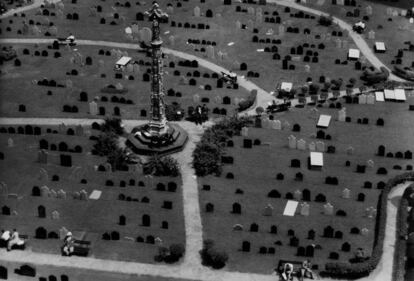 Cementerio Trinity, Nueva York, 1934.