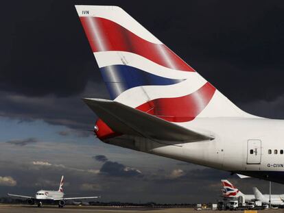 Aviones de British Airways, filial de IAG