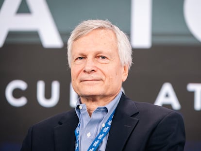 Dani Rodrik, profesor de economía política en Harvard, el 28 de septiembre en el foro de La Toja (Pontevedra)