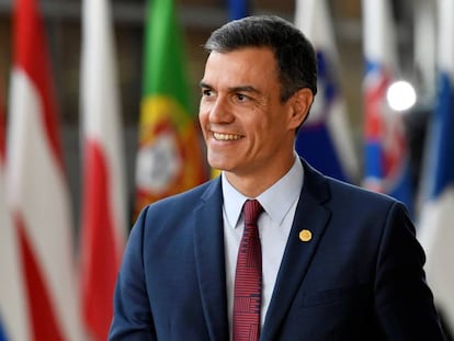 El presidente del Gobierno español, Pedro Sánchez, en Bruselas, el pasado 28 de mayo. 