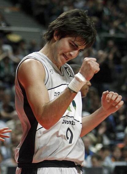 Ricky Rubio, durante un partido.