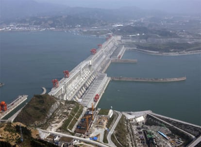 Las Tres Gargantas en el río Yangtsé en Yichang, en la provincia china de Hubei.