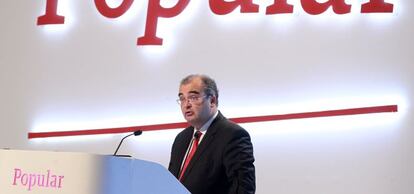 &Aacute;ngel Ron, presidente de Banco Popular