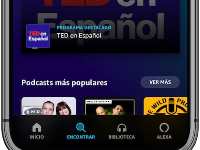 Amazon Music lanza una sección de ‘podcasts’ para sus usuarios en España