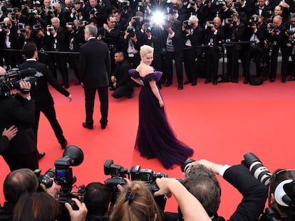 Emilia Clarke, en la alfombra del Festival de Cannes de 2018