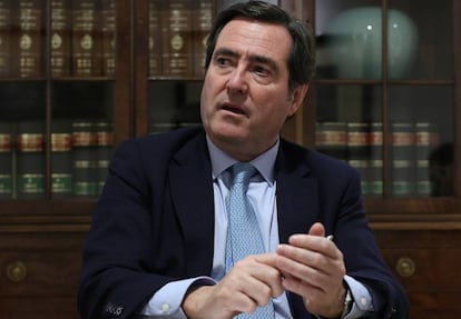 Antonio Garamendi, presidente de la CEOE.