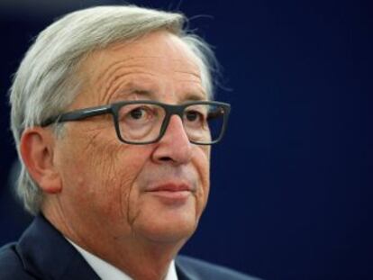 El presidente de la Comisión Europea reclama en Estrasburgo que todos los países de la Unión estén en el euro y Schengen, con un acuerdo político en 2019 que se sustancie en 2025