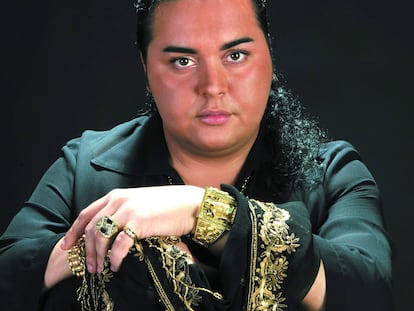 Falete, cantaor de flamenco, cuya madre aportó a un programa de televisión un vídeo de los encuentros sexuales de su hijo.