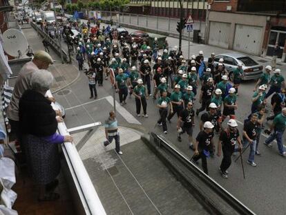 ‘Informe semanal’ acompaña a los mineros en su marcha hacia Madrid