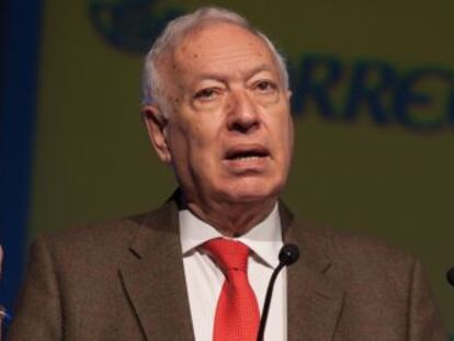 El ministro de Asuntos Exteriores, Jos&eacute; Manuel Garc&iacute;a Margallo