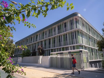 Residencia universitaria Xior Student Housing, en el número 17 de la avenida de la Palmera de Sevilla.