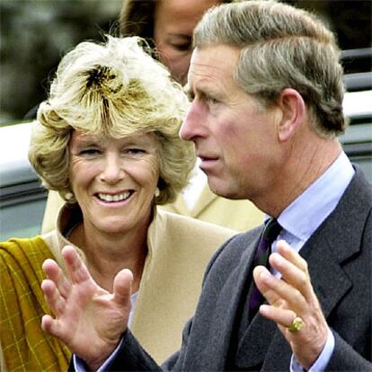 El prncipe Carlos y Camilla Parker Bowles.