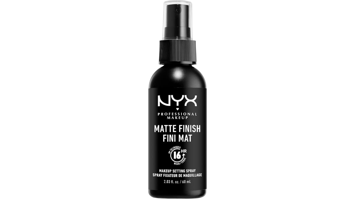 Fijador de maquillaje Matte Nyx. 