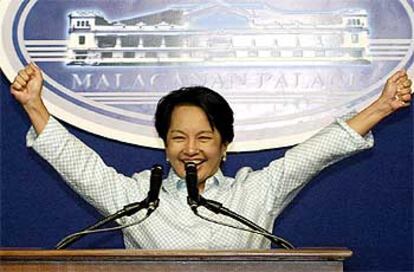 La presidenta de Filipinas, Gloria Macapagal Arroyo.