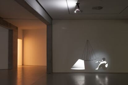 Vista de la exposición 'at night', de Zilla Leutenegger.