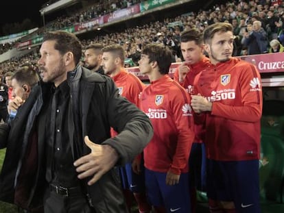 Simeone, en el Benito Villamar&iacute;n.