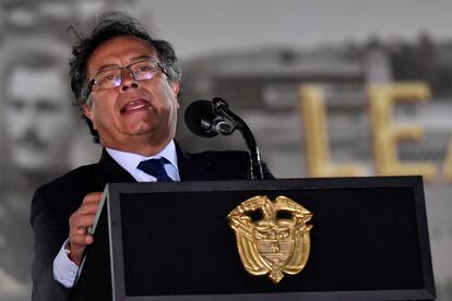 El presidente de Colombia, Gustavo Petro