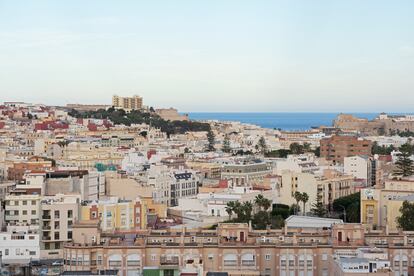 Vista panorámica de Melilla.