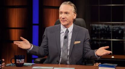 Bill Maher, al frente del programa &#039;Real time with...&#039; que emite la HBO.